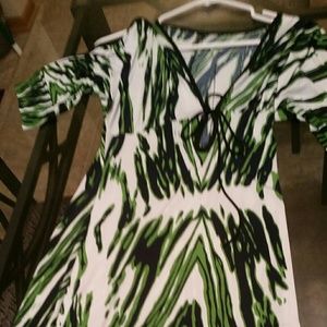 A multi colored dress